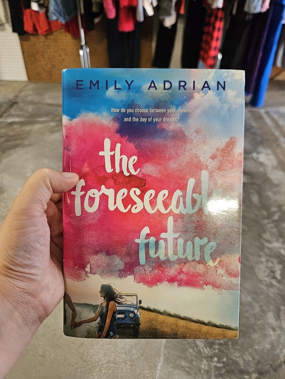 Hardcover The Foreseeable Future Book By Emily Adrian